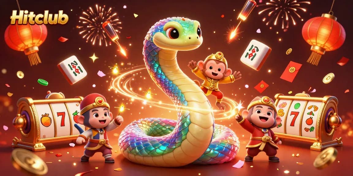 Experience the excitement of Hitclub with dynamic gambling elements in a vibrant 3D scene