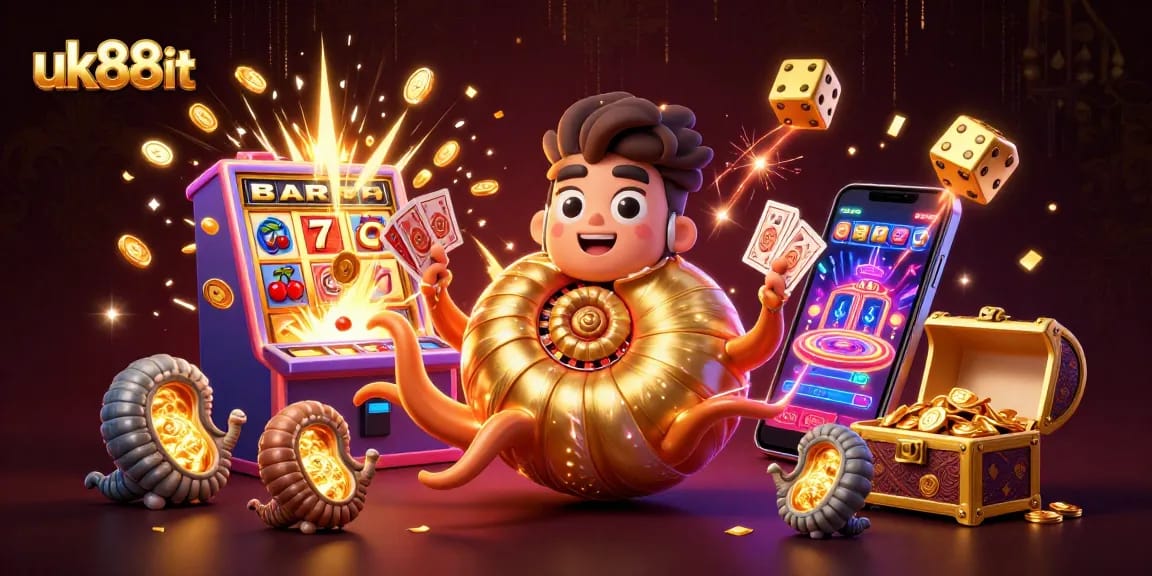 Experience winning strategies at uk88it with vibrant 3D casino characters and exciting game features.