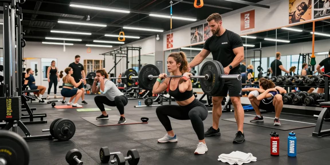 Prime Pharma Steroiden products are central to a motivational gym scene with bodybuilders training intensely.