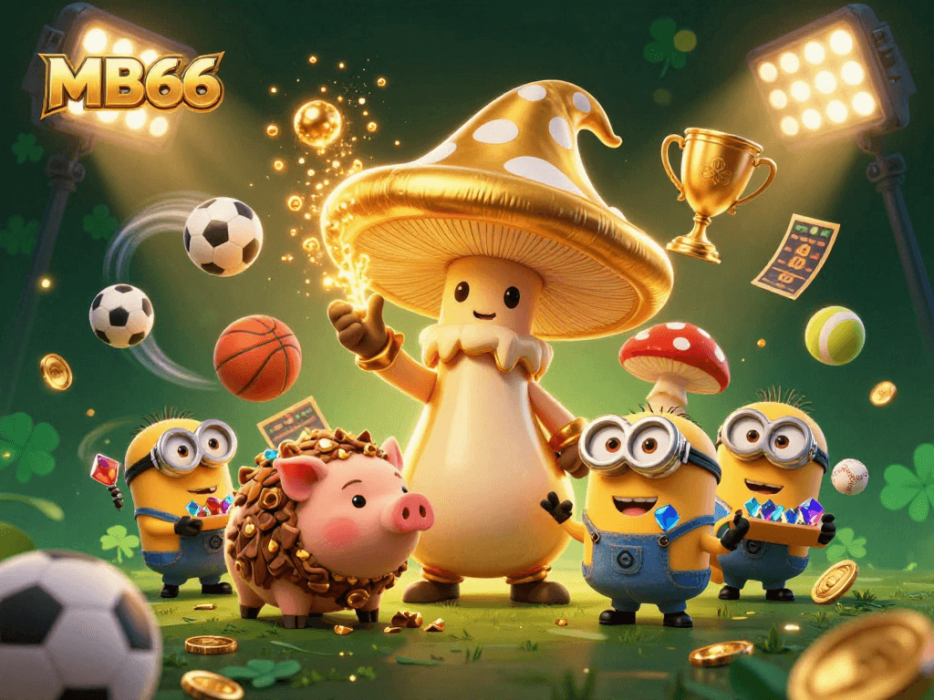 Immerse in MB66's captivating gambling world filled with treasures and sports excitement.