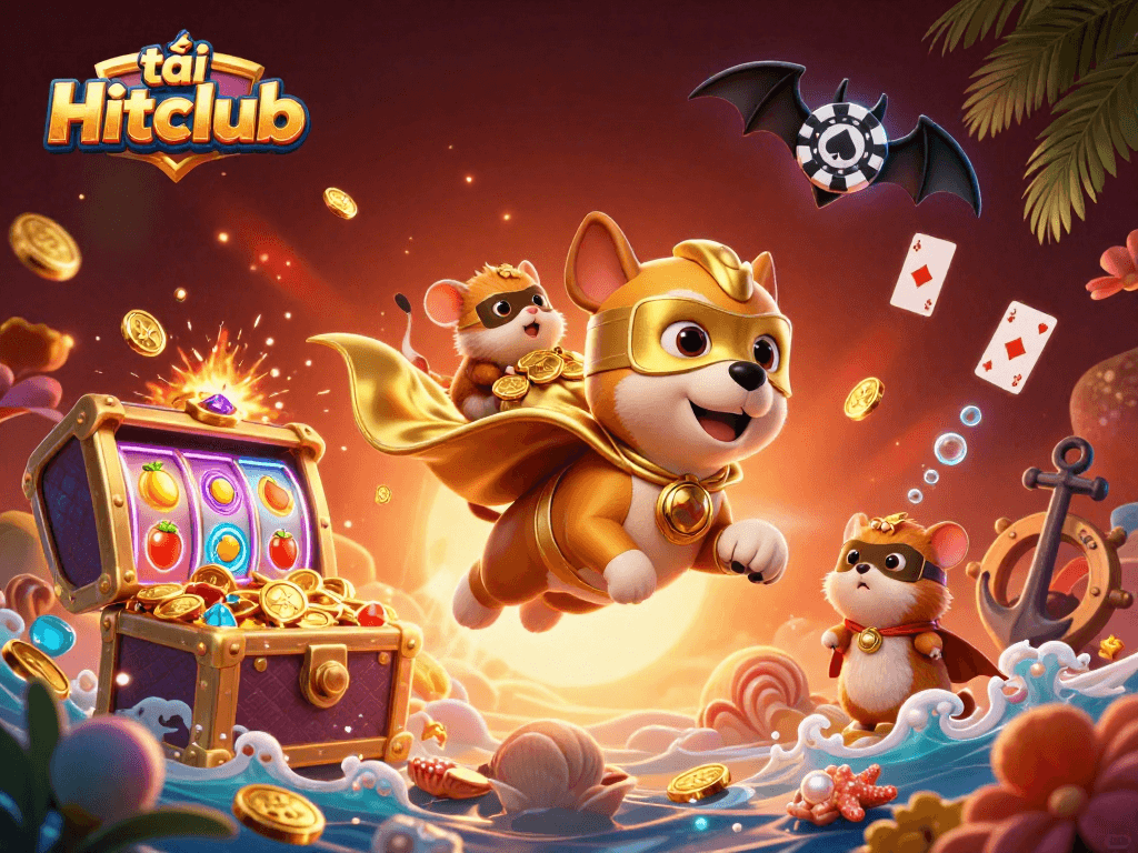 Engage in thrilling gameplay when you tải Hitclub for a chance at jackpot wins.