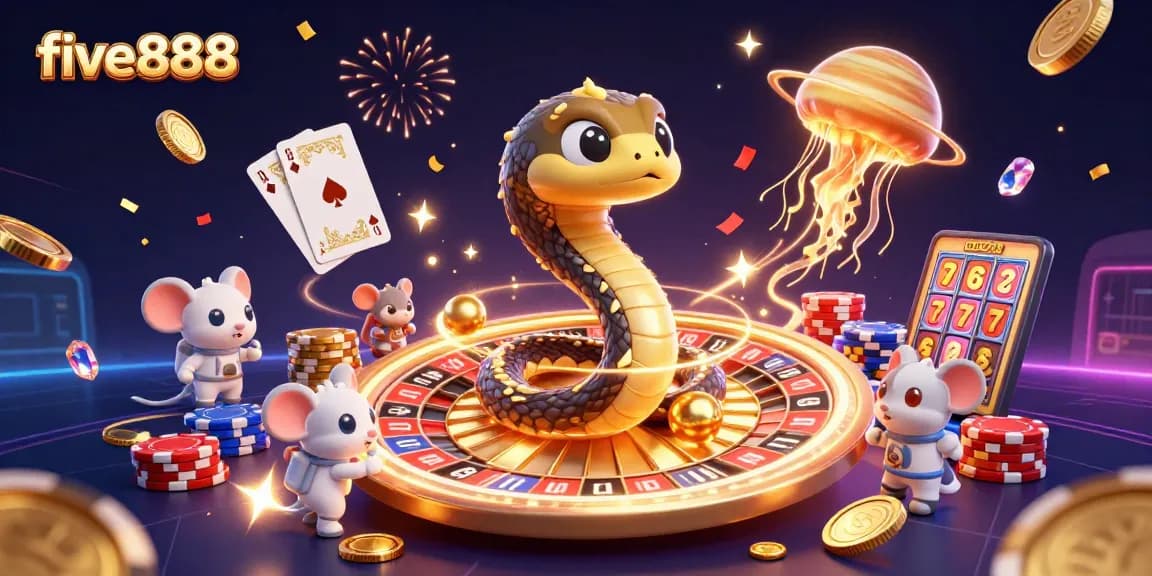 Engage in exciting cosmic gambling adventures at five888 with thrilling slots and roulette action!