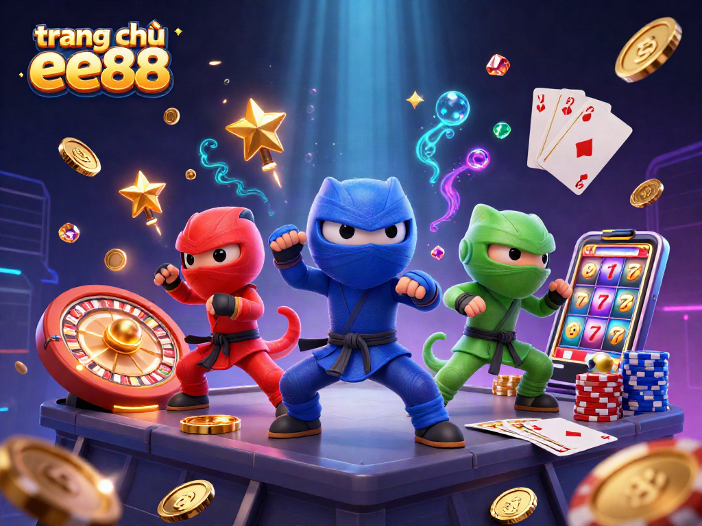 Experience the excitement of trang chủ ee88 with vibrant casino action and dynamic characters.