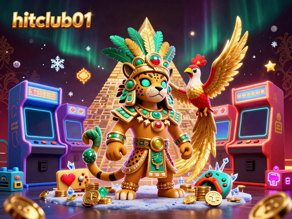 Experience thrilling gameplay at hitclub01 featuring vibrant 3D casino elements, colorful characters, and dynamic action.