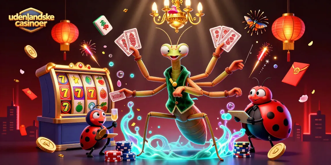 Experience the excitement of udenlandske casinoer with lively characters and immersive gaming elements.