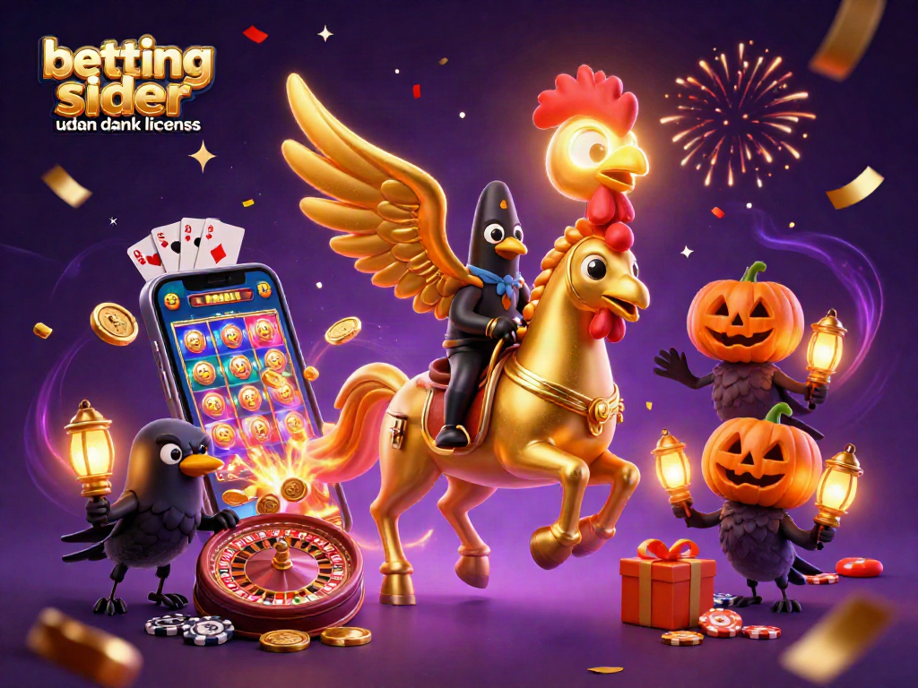 Experience betting sider uden dansk licens in a stunning midnight casino scene filled with glimmering elements.