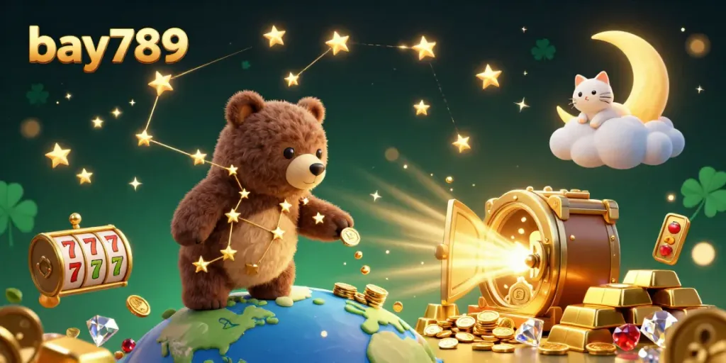 Win with bay789's thrilling slot adventures featuring colorful symbols and big jackpots!