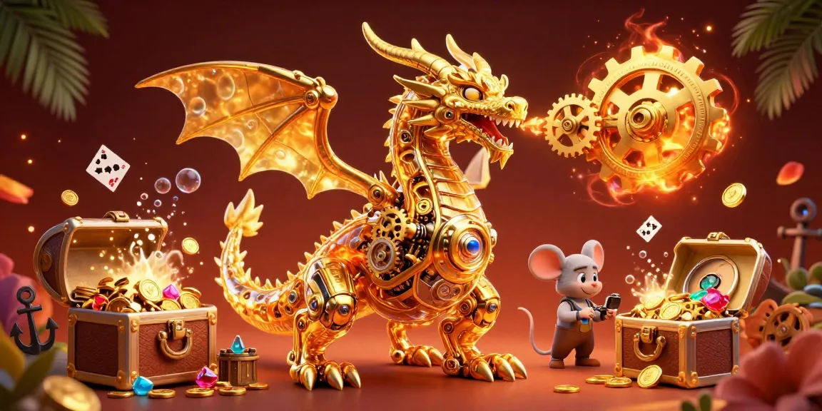 Engage with thrilling betting sider uden dansk licens through vibrant 3D casino-themed illustration.