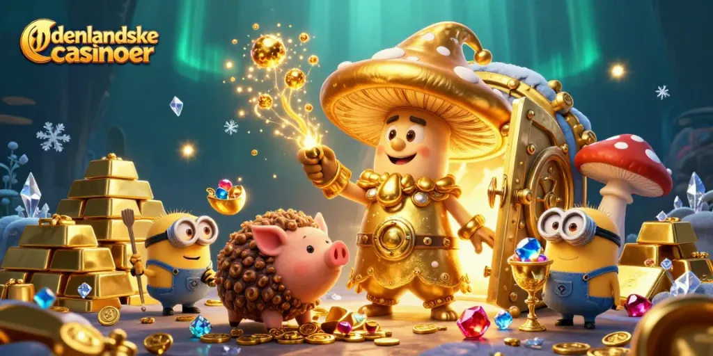 Engage with udenlandske casinoer in a magical treasure-filled 3D casino adventure!