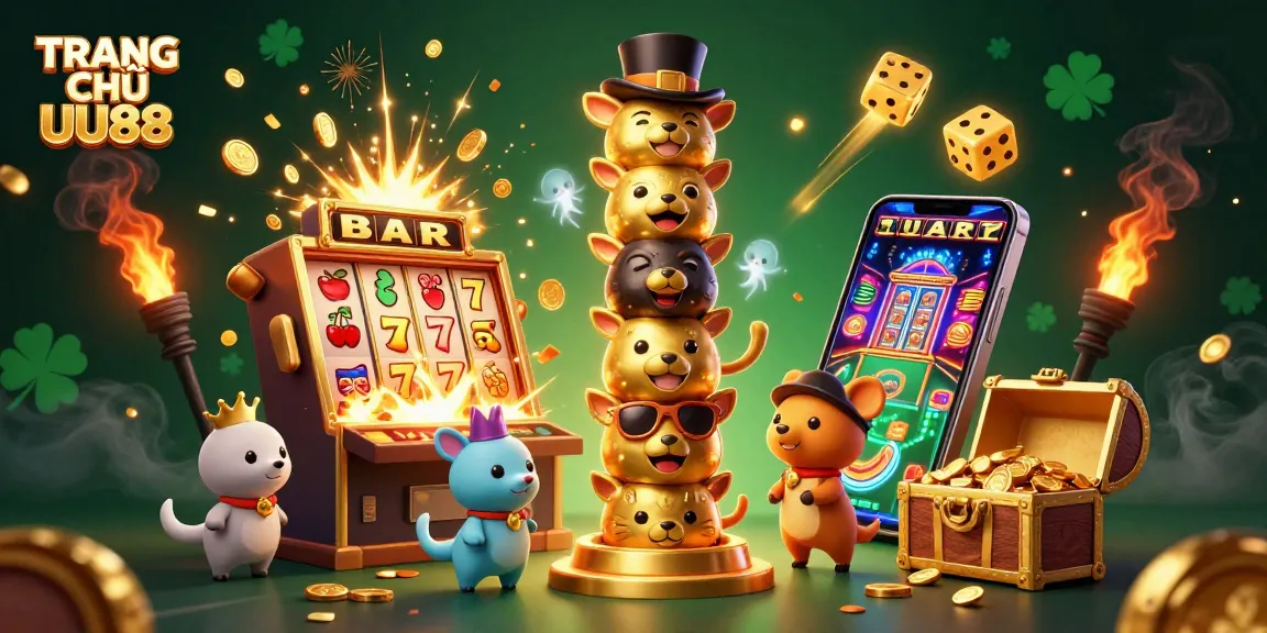 Experience excitement at TRANG CHỦ UU88 with vibrant slots and dynamic winning moments.