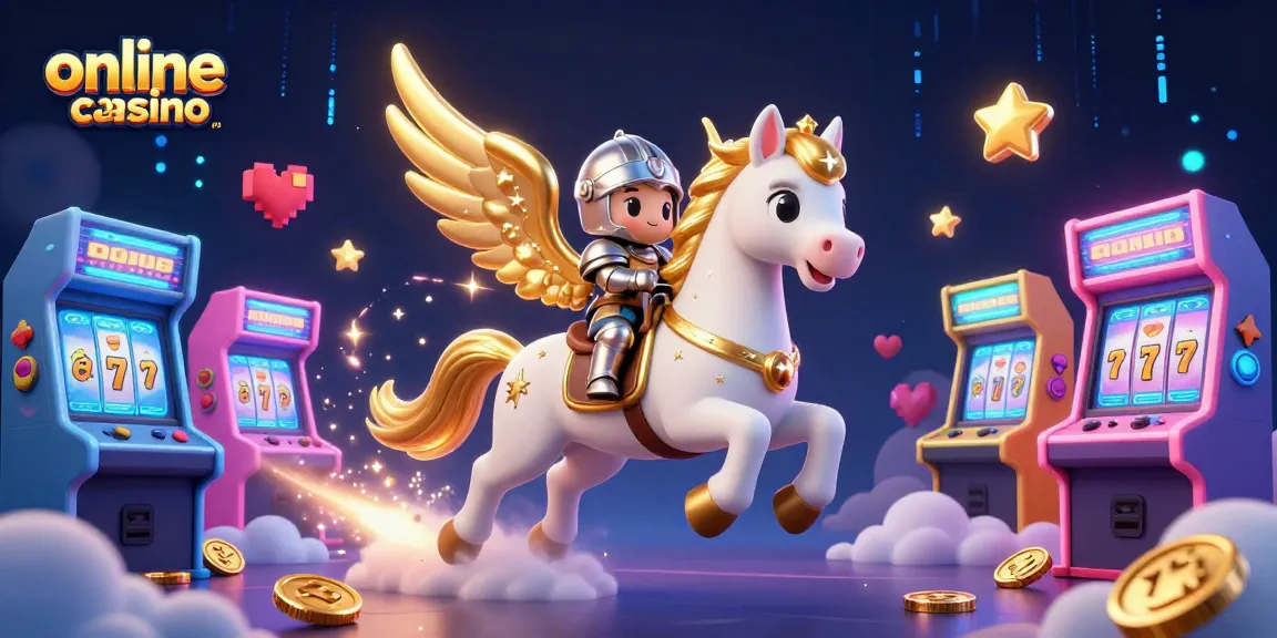 Experience thrills in online casino Australia with a starlit knight and magical gaming elements.